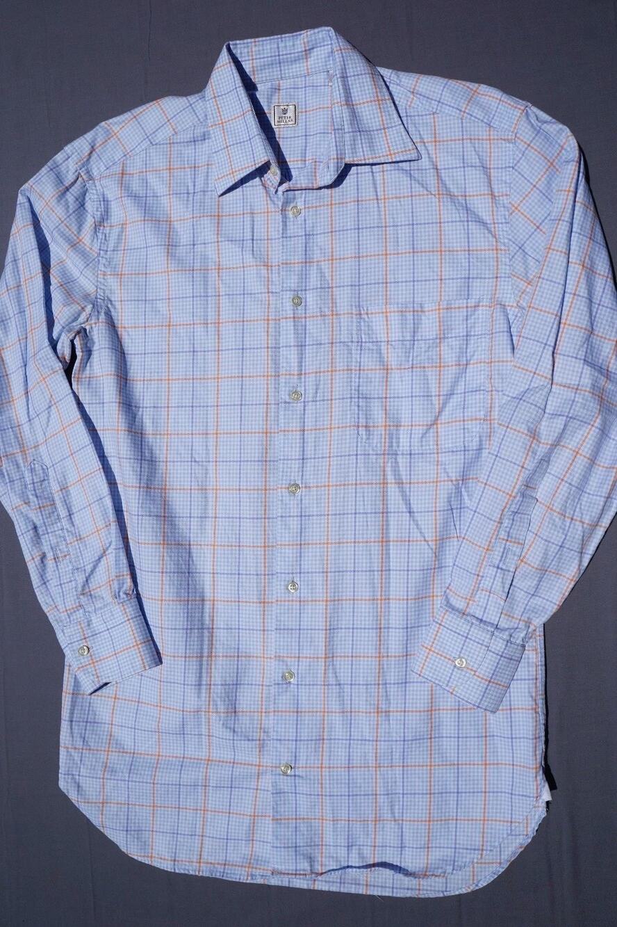 Peter Millar Long Sleeve Button Front Shirt Mens Sz S US Open Embroidery
